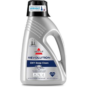 BISSELL Revolution Upright Deep Cleaner Carpet & Upholstery Formula, Oxy Deep Clean with Stain Protect, 48 oz, 3975