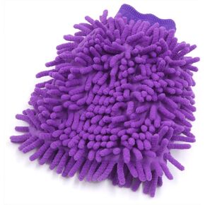 uxcell Premium Microfiber Car Wash Washing Mitt with High Density Ultra-soft Wash Glove for Car Cleaning