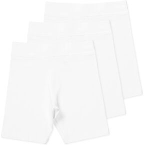 Lucky & Me | Kylie Girls Organic Cotton Bike Shorts | Tagless with Good Coverage (3-Pack)
