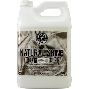 Chemical Guys TVD_201 Natural Shine, Satin Shine Dressing for Plastic, Rubber and Vinyl, Safe for Cars, Trucks, Motorcycles, RVs & More, 128 fl oz (1 Gallon)