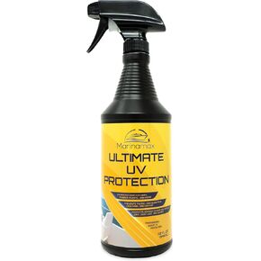 Ultimate UV Protection Spray 32 Oz | Outdoor Surface Sun Protection | UV Ray Protectant for Vinyl, Rubber, Plastic, and More | Prevents Fading and Discoloration