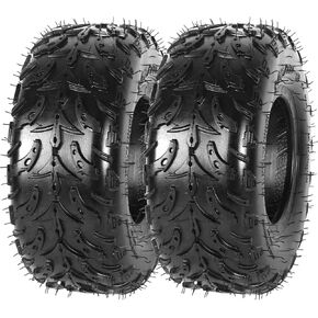 AR-PRO (2-Pack) 145/70-6 Tires for ATV & Go-Kart Mini Bike, 4PR Tubeless Tires 145 70-6 Perfect for Quad ATVs, UTVs, Go-Karts and Golf Carts, 300lbs Load Capacity
