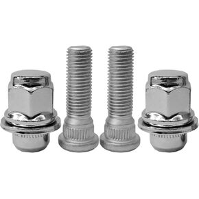 M12x1.5 Wheel Lug Stud Nut Set 1.46" Tall Nuts Compatible with Toyota Camry Corolla Tacoma 4Runner Avalon Prius Yaris RAV4 Reiz Lexus CT200h ES300 IS250 RC200t RX350 More (4PCS)
