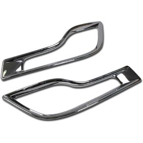 Beautost For Honda 2017 2018 2019 CR-V CRV Chrome Rear Fog Light Lamp Cover Trim