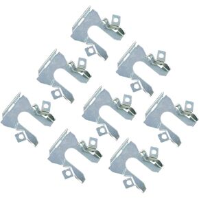 8 قطع E9DB13N020AA 42190 مشابك تثبيت للمصابيح الأمامية المحورية متوافقة مع موديلات Ford F250 F350 F450 Bronco Lincoln وMercury