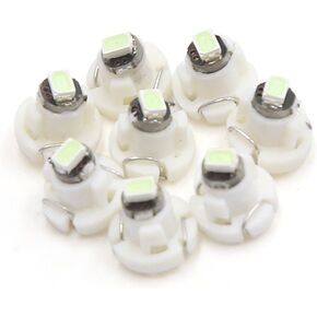 uxcell 8 قطع أزرق ثلجي 3020 سيارة T3 LED لوحة القيادة ضوء داخلي
