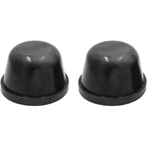 uxcell 2pcs 83mm Rubber Waterproof Car LED HID Headlight Dust Cover Seal Cap Housing