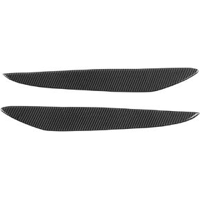 Mazda 3 2010 Eyelid-Headlight Eyebrow Headlight Eyelid for Mazda 3 2010-2013 - Headlight Eye Lid Eyebrow Cover, 2pcs Carbon Fiber Headlight Eyebrow Eyelid Cover Wear Fit for Mazda 3 2010?201