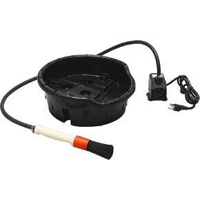 BIG RED AXH-PPW5GUR Torin Portable Parts Washer to Degrease Small Parts and Tools, 5 Gallon Capacity, Black