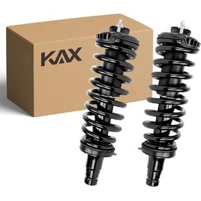 KAX Front Struts Shock Absorber Assembly Fits 9-7x, Ascender, Bravada, Envoy, Rainier, Trailblazer EXT, Complete Suspension 171341 * 2, Struts with Coil Spring Assemblies SAA012 2 PACKS