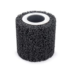 C.S. Unitec 47511 PTX Clean Wheel, Medium Grit, Black, 4" Diameter x 4" Wide