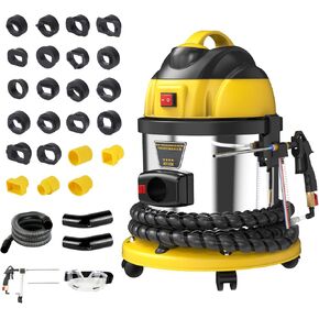 Walnut Sand DE-Carbon Cleaner HTS558 Engine Intake Valve Cleaner Valvetronic System Walnut Powder Sand Carbon Deposit Cleaning Tool Car Walnut Blaster Cleaner With 23pcs Car Model Adapters 110V/220V