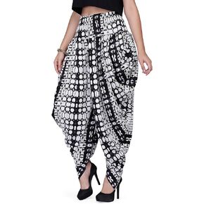 Legis Viscose Relaxed Yoga Fitness Active and Dance Wear Dhoti Pants for Women