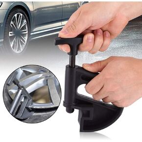 Tire Changer, 1pcs Tire Bead Clamp Drop Center Tool, Auto Manual Tire Bead Breaker Changer Universal Rim Pry Wheel Changing Helper