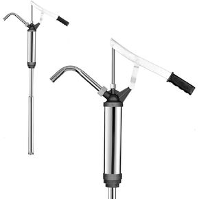 55 Gallon Drum Pump Lever-Action Barrel Pump for 5 to 55 Gallon Drums, Barrel Pump, Manual Oil Drum Pump, Perfect for Transferring Motor Oil, Diesel, Lubricants, Kerosene, and Fuel