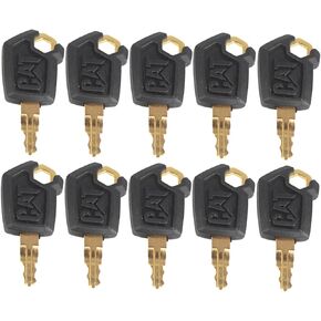 Cat Keys Replacement for Cater-Pillar Heavy Equipment 5P8500 (Pack of 10)