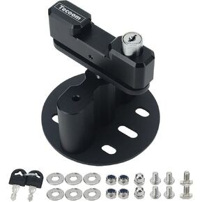 Tecoom RX-LOX-PM Pack Mount Lock with Keys Locking Mount for Gasoline Pack Fuel Water Pack Gas Can Mounts Storage Box Mount Lock