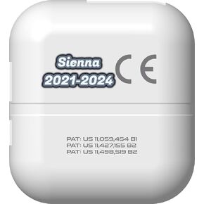Plug & Play Smart Sensor System Fits for Sienna 2021 2022 2023 2024. Warn Away Protection of Wheels Theft, Catalytic Converter Theft, Window Breakage, Power Window Controller.