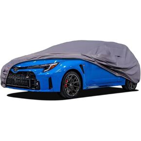 Heavy Duty Outdoor Car Cover Windproof All Weather Waterproof Sun Rain UV Dust Snow Protection Outdoor,See Vehicle Size-Chart for Accurate Fit. (C6 - See Vehicle Size Chart)