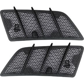 Pair Hood Air Vent Grille Cover Compatible with 2008-2011 Mercedes Benz W164 W164 ML350 ML450 ML550 ML63 AMG GL320 GL350 GL450 GL550 Class Replaces 1648804305 1648804405