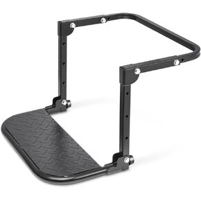 ‎DNA MOTORING Folding Tire Step Adjustable Mounted Step for Car Pickup Truck SUV RVs, Heavy Duty, Fit Most Tire from 9'' to 13'', Max Capacity 330 lbs, TOOLS-00297