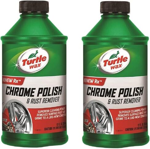 مزيل تلميع الكروم والصدأ من ترتل واكس T-280RA - 12 أونصة. - 2 عبوة in Kuwait