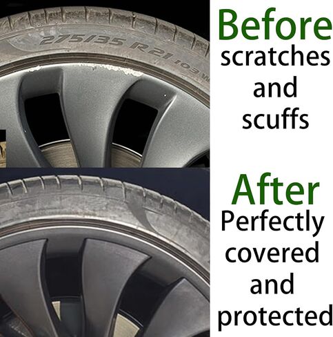 ل تسلا نموذج Y 21 بوصة عجلة ريم حامي Hubcap Uberturbine عجلات غطاء حافة الإطارات حلقات الكسوة ماتي الأسود 4 قطعة نموذج Y الملحقات in Saudi Arabia