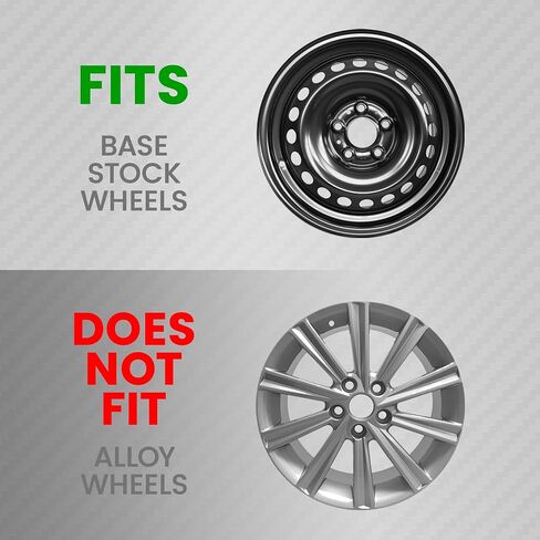 أغطية عجلات BDK Hubcaps للسيارات، أغطية إطارات فضية ممتازة مقاس 16 بوصة، غطاء بديل لإطارات العجلات لسيارة Toyota Camry Corolla Style Automotive (4 عبوات) in Saudi Arabia