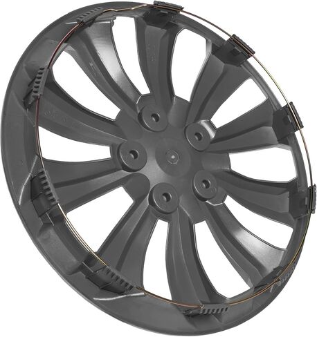 أغطية عجلات BDK Hubcaps للسيارات، أغطية إطارات فضية ممتازة مقاس 16 بوصة، غطاء بديل لإطارات العجلات لسيارة Toyota Camry Corolla Style Automotive (4 عبوات) in Saudi Arabia