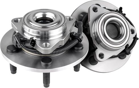 PHILTOP 515113 Front Wheel Hub and Bearing Assembly 5 Lugs for Ram 1500 2006 2007 2008 2009, 2 PCS with ABS in Saudi Arabia