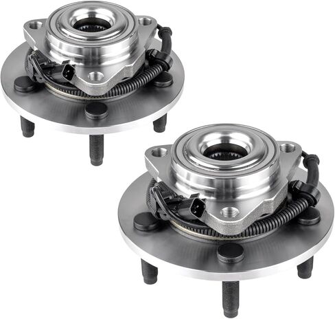 PHILTOP 515113 Front Wheel Hub and Bearing Assembly 5 Lugs for Ram 1500 2006 2007 2008 2009, 2 PCS with ABS in Saudi Arabia