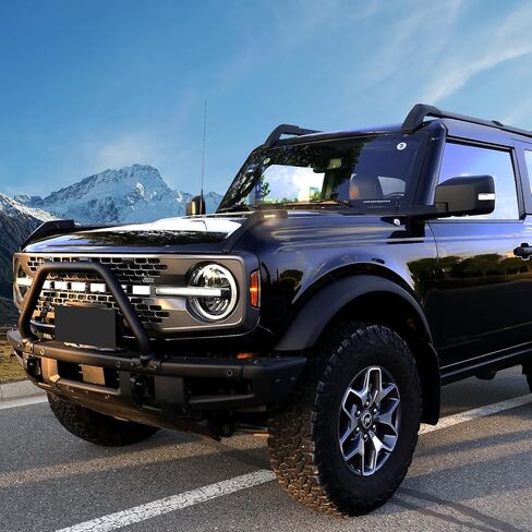 Mabett Trail Sights أضواء جانبية لفورد برونكو 2021-2024 LED أضواء مقبض مزخرفة تناسب ملحقات برونكو 2/4 باب يناسب فتحة المقبض الداخلي. (ليس لبرونكو سبورت) in Kuwait