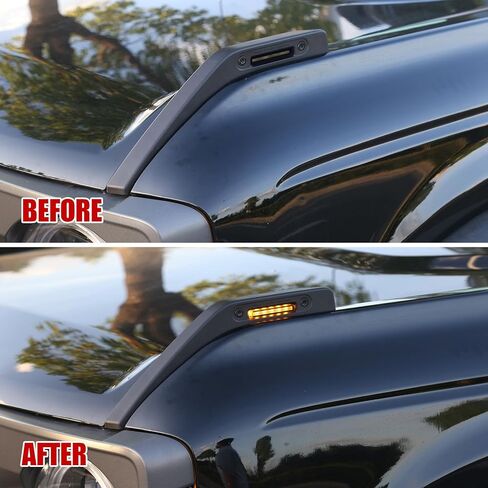 Mabett Trail Sights أضواء جانبية لفورد برونكو 2021-2024 LED أضواء مقبض مزخرفة تناسب ملحقات برونكو 2/4 باب يناسب فتحة المقبض الداخلي. (ليس لبرونكو سبورت) in Kuwait