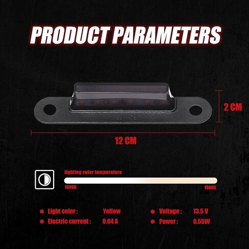 Mabett Trail Sights أضواء جانبية لفورد برونكو 2021-2024 LED أضواء مقبض مزخرفة تناسب ملحقات برونكو 2/4 باب يناسب فتحة المقبض الداخلي. (ليس لبرونكو سبورت) in Kuwait