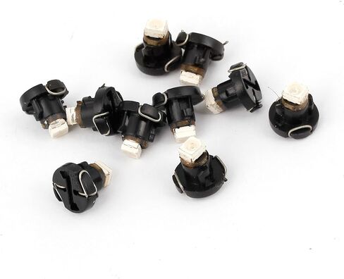 uxcell 10 Pcs T3 Blue 1210 3528 Surface Mount Device 1 LED Car Dashboard Dash Light Lamp Bulb in Saudi Arabia