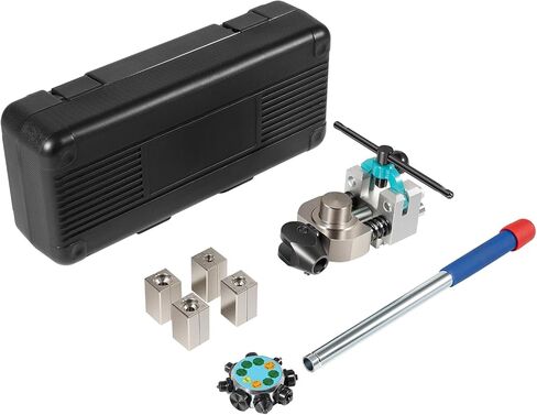 Professional Brake Line Flaring Tool 45 Degree Set Single, Bubble, and Double Flares, Brake Line and Tubing Flaring Tool For 3/16", 1/4", 5/16", 3/8" Tubing, For Steel, Stainless Steel, Soft Metal in Saudi Arabia