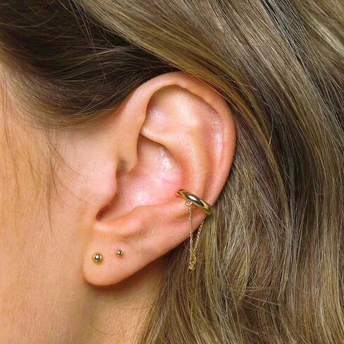 KISSPAT 6 Pairs Small Gold Stud Earrings Set for Women Hypoallergenic Sterling Silver post Tiny Stud Earrings Multiple Pack in Kuwait