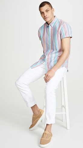 AG Adriano Goldschmied Men's Graduate Tailored 32" Twill Jeans in Saudi Arabia