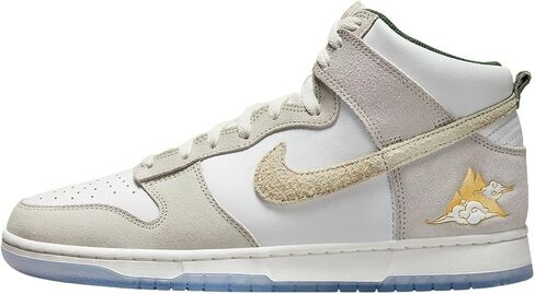 Nike Men's Dunk Low Retro Shoe, Pale Ivory/Medium Soft Pink, 7 in Kuwait