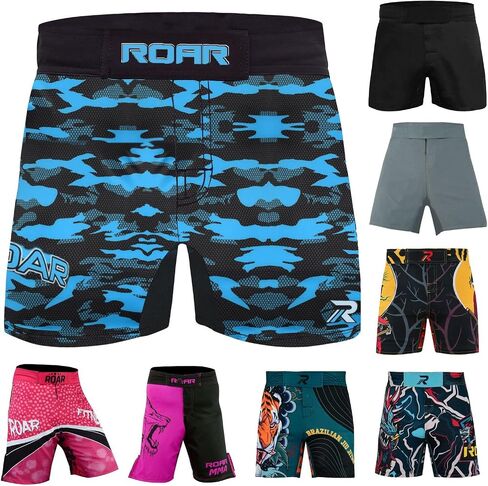 Roar Women's MMA Fight Shorts, UFC, BJJ, Muay Thai, WOD, NOGI, Kickboxing, Wrestling, MMA, Workout Shorts in Kuwait