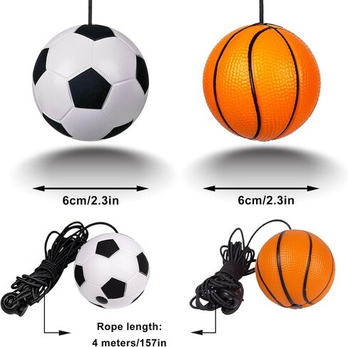 4 Pack Garage Parking Aid,Garage Car Stop Indicator,Garage Parking Assist Stop Ball,Parking Ball Guide System,Double Car Parking Aid with Telescopic Adjustable Length(Basketball+Soccer Shape) in Saudi Arabia