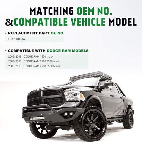 وحدة تحكم علوية، غطاء مصباح قراءة خريطة القبة مناسب لـ 2002-2008 Dodge Ram 1500، 2003-2009 Dodge Ram 2500 3500، 2008-2010 Dodge Ram 4500 5500 Relaplace # 1DK78BD1AA in Kuwait