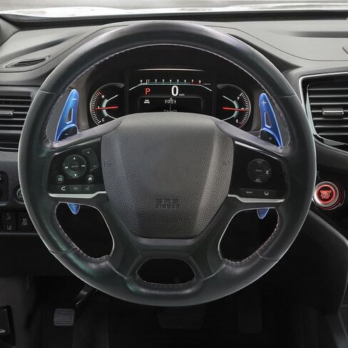 Aluminium Steering Wheel Shift Paddles Extension for Honda Passport/Pilot/Ridgeline Steering Wheel Accessories（blue） in Saudi Arabia
