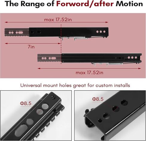 مسار منزلق لمقعد السيارة العالمي، مجموعة دعامات قفل مزدوجة متوافقة مع NRG Sparco، ومعظم مجموعات تركيب قضبان المقعد بعد البيع in Kuwait