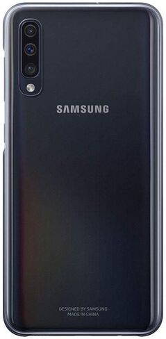 Samsung OEM Galaxy A50 Gradation Cover, Black in Saudi Arabia