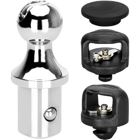 30137 مجموعة كرة وصلة عنق الإوزة بنظام Puck، كرة معقوفة 2-5/16 بوصة ومرساة سلسلة أمان، تناسب Ford F-250/F-350/F-450 Super Duty، شاحنات Nissan Titan XD، 30,000 رطل GTW / 7,500 رطل VTW in Kuwait