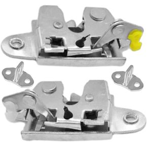 Tailgate Lock Latch with Striker, Tailgate Lock Latch Assembly Replacement for 2004-2015 Toyota Tacoma 2004-2011 Hilux Vigo, Replaces# 65790-0K010 65780-0K010