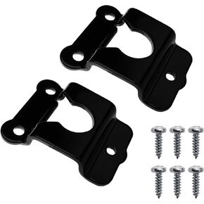 2 Pack 74604-01A No Drill Bracket Mounting Kit, Fit for AMP Research Bed Xtender Max, Sport and Moto 1984-2024 All Models, Truck Bed Tailgate Extender Hardware, Universal