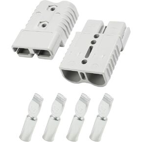 2PCS Quick Disconnect,50A Battery Quick Disconnect,Car Accessories Battery Connectors,Quick Disconnect Battery Terminal,Winch Quick Connect Disconnect Electrical Plug for Truck, ATV, RV,Trailer