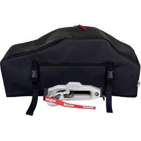Winch Cover, High Quality UV-resistant Waterproof Winch Protective Cover, Indoor/Outdoor Winch Accessories, Weather Resistant Dust Cover for Electric Winches up to 12000Lbs(No Lining)